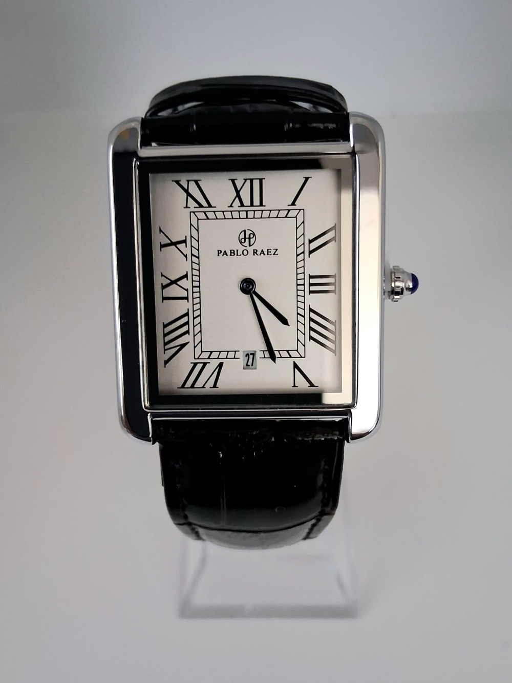 40mm Pablo Raez Must Tank Leather Men's Watch